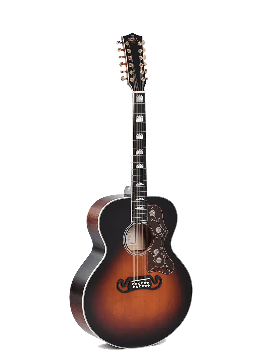 Sigma Guitarra Electroacústica Gran Jumbo 12 cuerdas