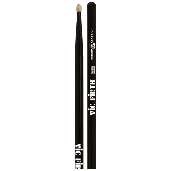 Vic Firth 5A-BK American Classic Baqueta Negra Punta Madera