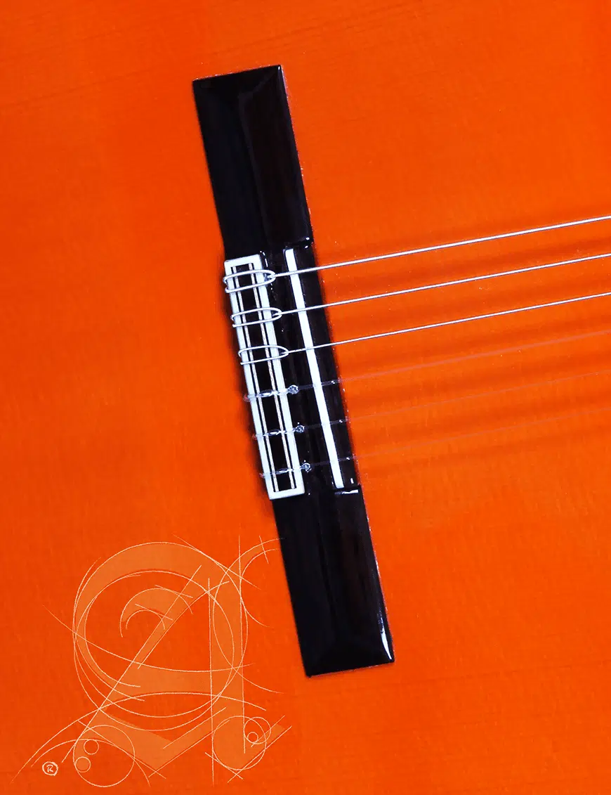 Alhambra Guitarra Flamenca Conservatorio 4F Funda 9738 - Imagen 6