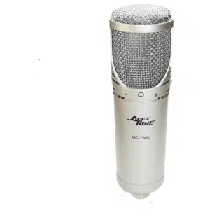 Micrófono Estudio Apextone MC-760U Kit: Araña y Funda