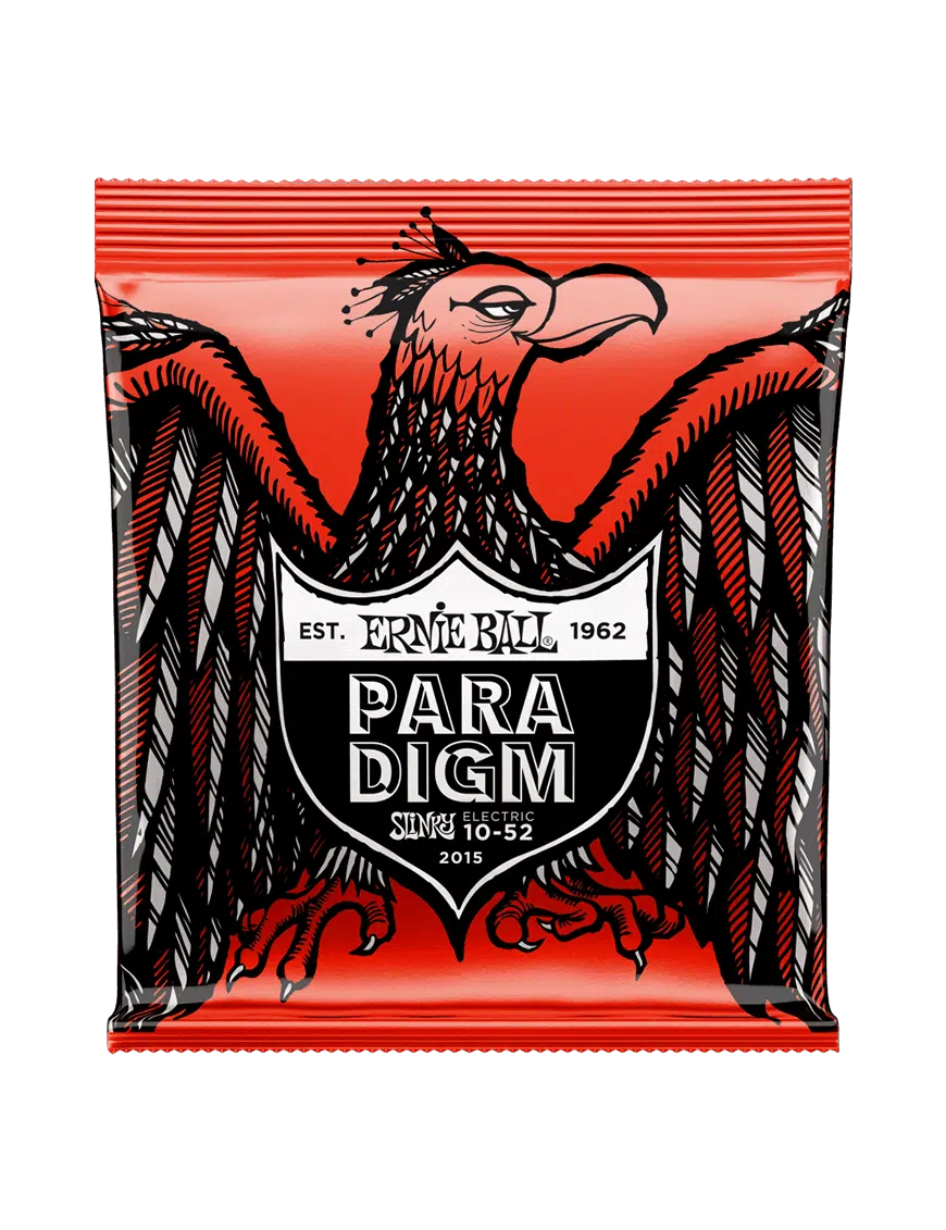 Ernie Ball 2015 Cuerdas Guitarra Eléctrica 6 Cuerdas PARADIGM Skinny Top Heavy Bottom Slinky 10-52