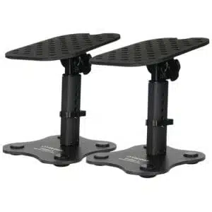 Alctron MS180-5B Par Atriles Sobremesa para Monitor Estudio