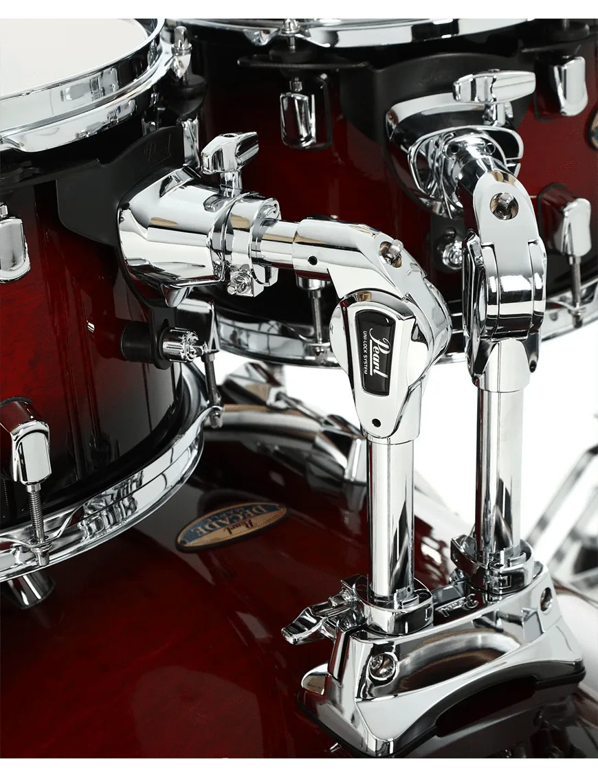 Pearl® DECADE DMP925 Batería Acústica Set: 5 Piezas + Hardware Color: Deep Red Burst - Imagen 3