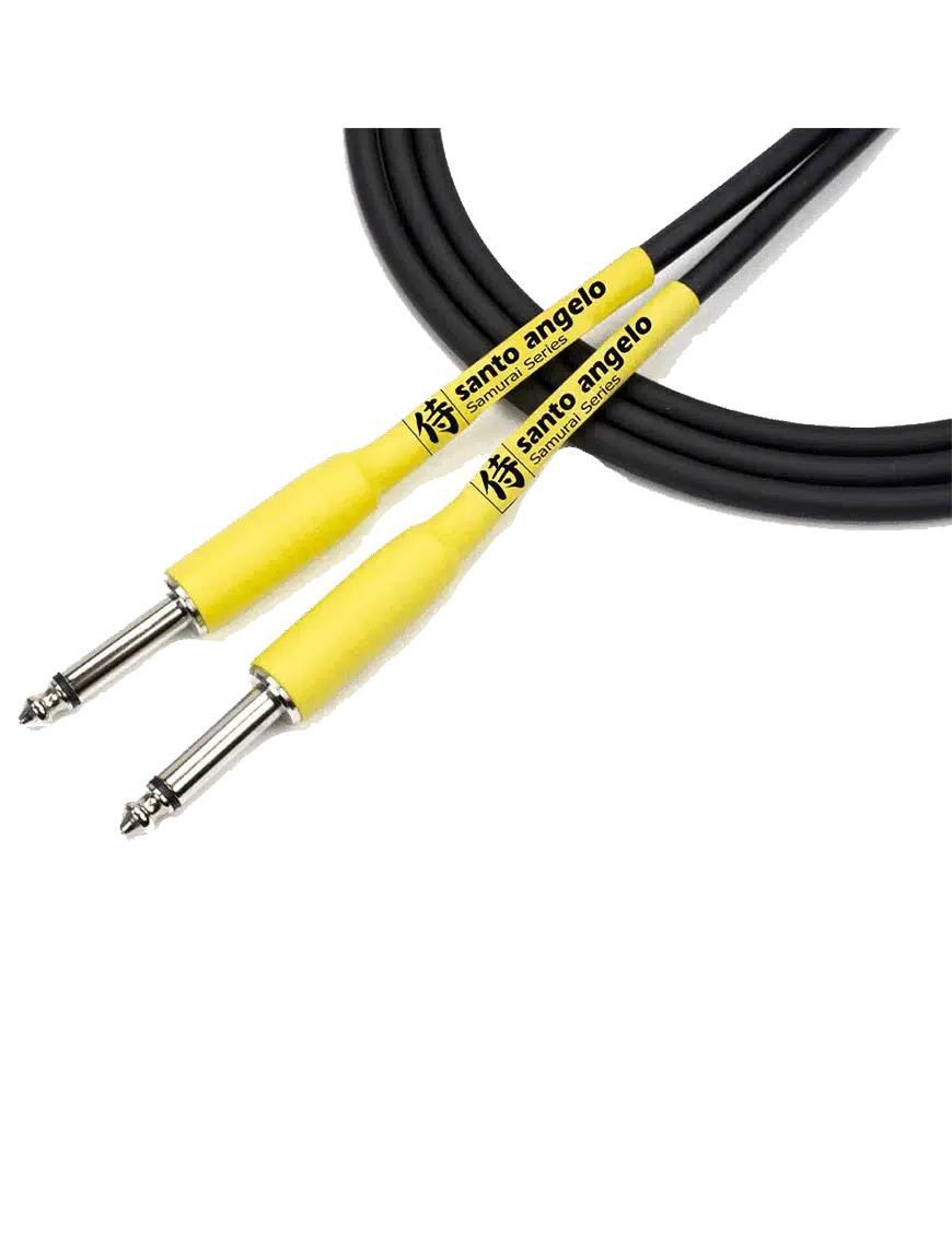 Santo Angelo SAMURAI Cable Instrumentos Plug ¼" Recto A Plug ¼" - Imagen 2