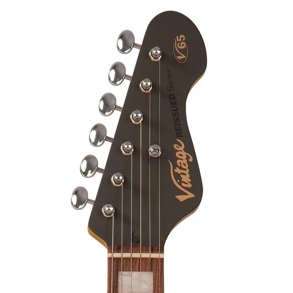 Vintage Guitarra Eléctrica Vintage V65H Reeditada - Imagen 3