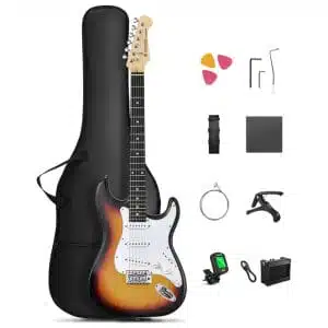 Donner DST-80 Kit de Guitarra Eléctrica con Amplificador