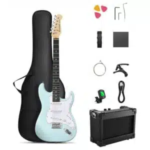 Donner DST-80 Kit de Guitarra Eléctrica con Amplificador