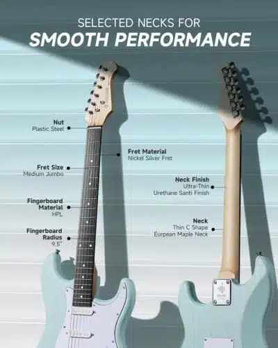 Donner DST-80 Kit de Guitarra Eléctrica con Amplificador - Imagen 5