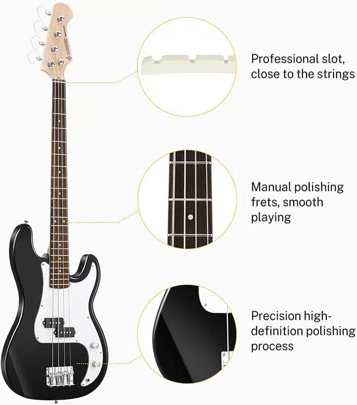 Donner DPB-510 Kit de Bajo Eléctrico con Funda - Imagen 3