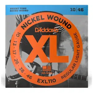 D'Addario EXL110 10-46 Cuerdas Guitarra Eléctrica Nickel Wound