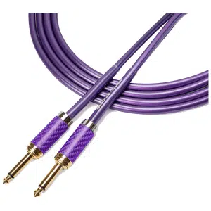 Santo Angelo® METAL DCI Purple 3.05mt Cable Instrumentos Plug ¼" Recto a Plug ¼" Recto OFHC