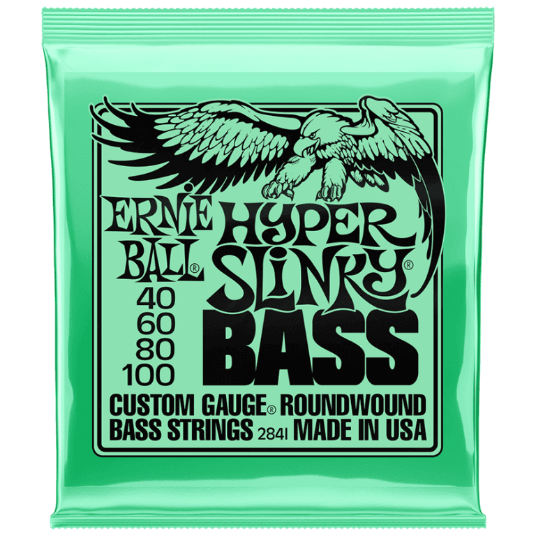 Ernie Ball® 2841 40-100 Slinky® Cuerdas Bajo Eléctrico Hyper Nickel