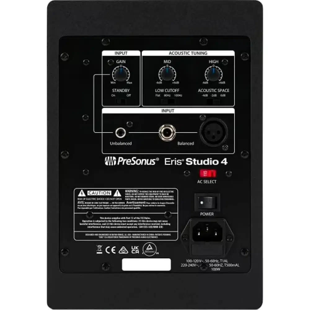 Presonus ERIS ST4 Monitor Activo 4.5" - Imagen 4