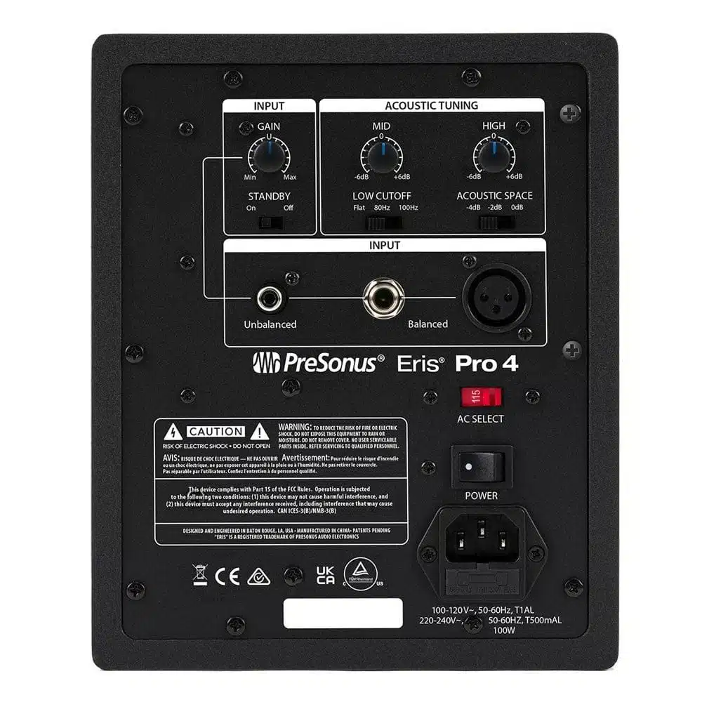 Presonus ERISPRO4 Monitor de Estudio Coaxial Activo de 4" - Imagen 2