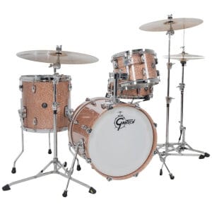 Gretsch Batería Acústica Renown Maple 18,12,14 + 5 x 14 + Holder Champagne Sparkle