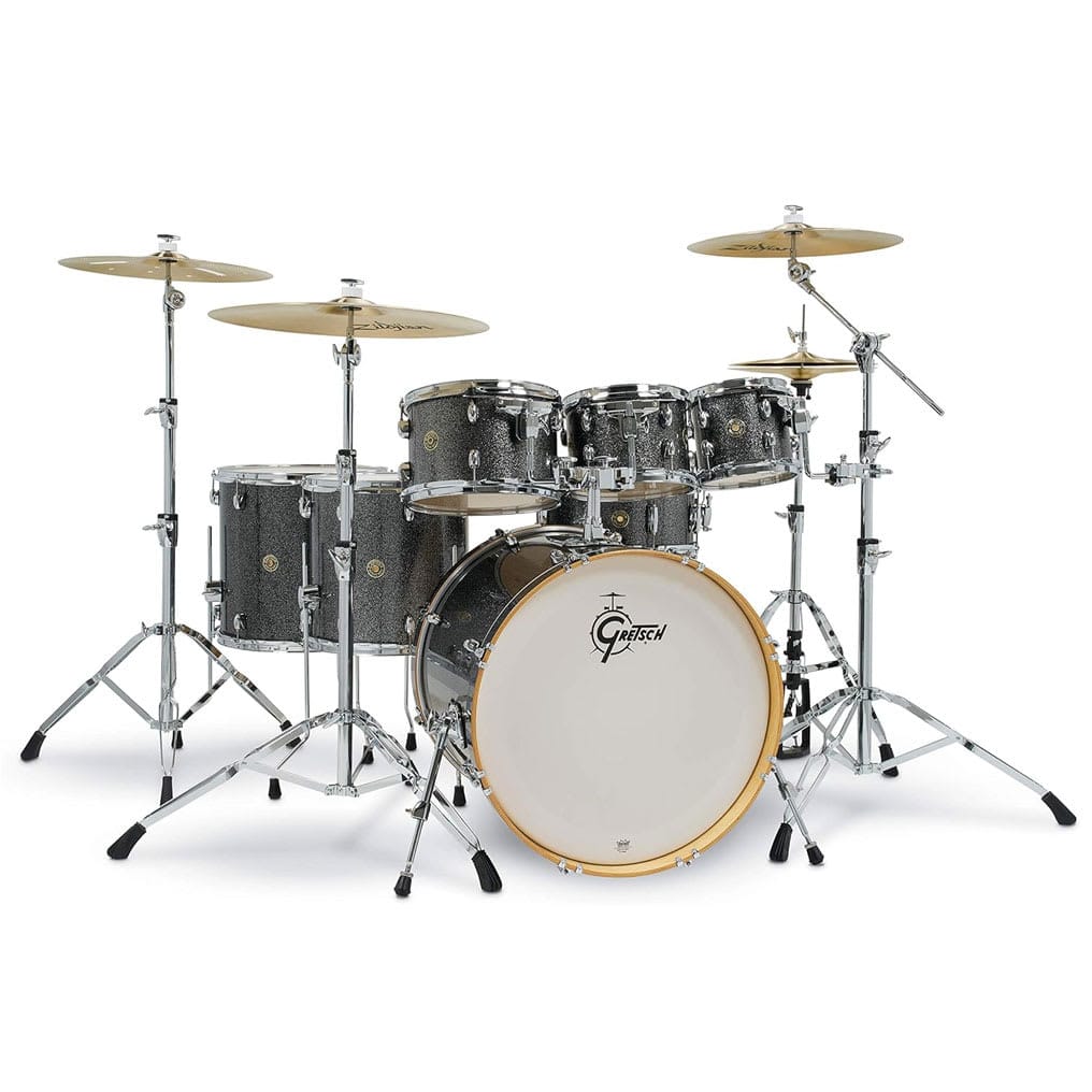 Gretsch Catalina Maple 8,10,12,14,16,22 + 14 X 8 Black Sparkle