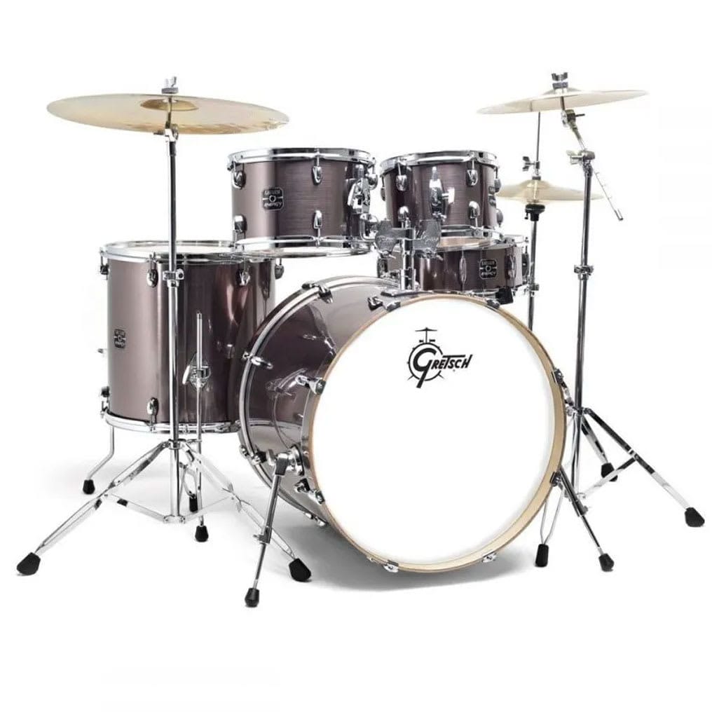 Gretsch Batería Acústica Energy 10,12,16,22 + 14 X 5,5 Grey Steel