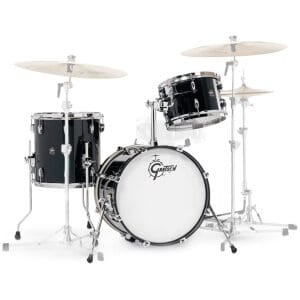 Gretsch Batería Acústica Renown Maple 18,12,14 + Holder Piano Black