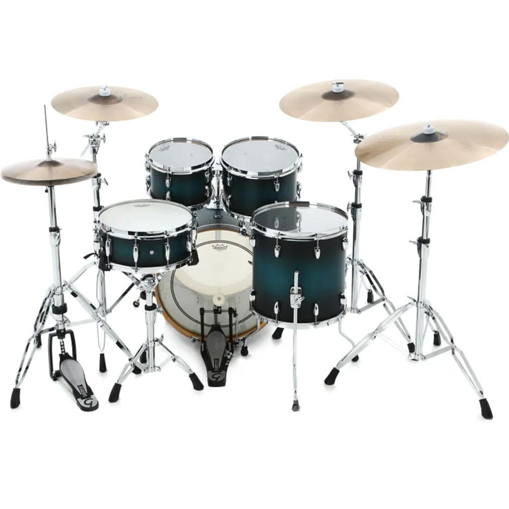 Gretsch Batería Acústica Renown Maple 10,12,14,20 + 14 x 5,5  Gloss Antique Blue Burst - Imagen 2