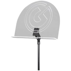 Gibraltar Atril Acrílico de Partituras para Batería con Brazo Ajustable