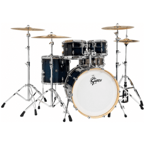 Gretsch Batería Acústica Renown Maple 10,12,14,20 + 14 x 5,5 Gloss Antique Blue Burst