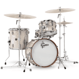 Gretsch Batería Acústica Renown Maple 18,12,14,5 x 14 + Holder Vintage Pearl