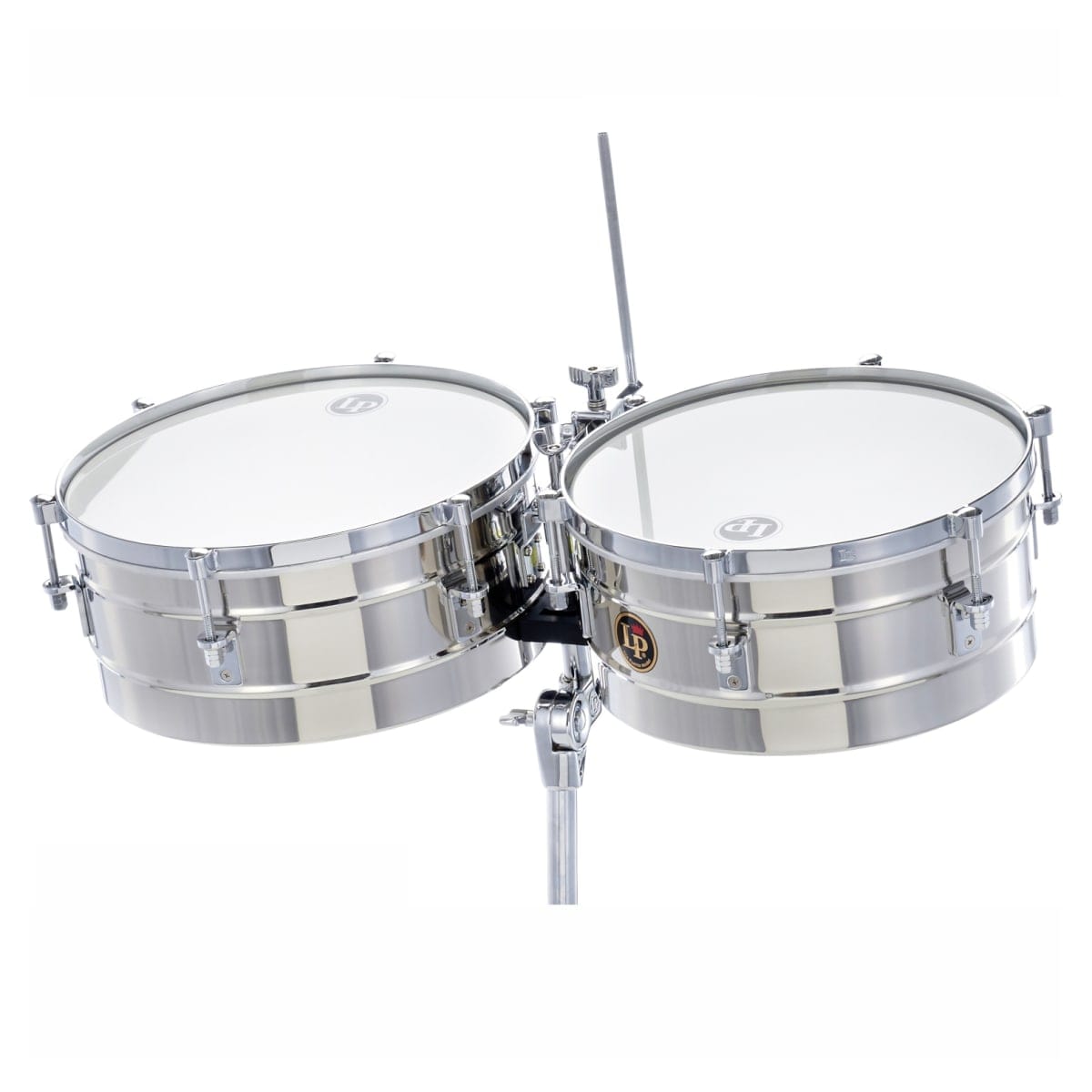 LP Timbales Tito Puente 13-14 Stainless Steel CR Lp256-S - Imagen 2