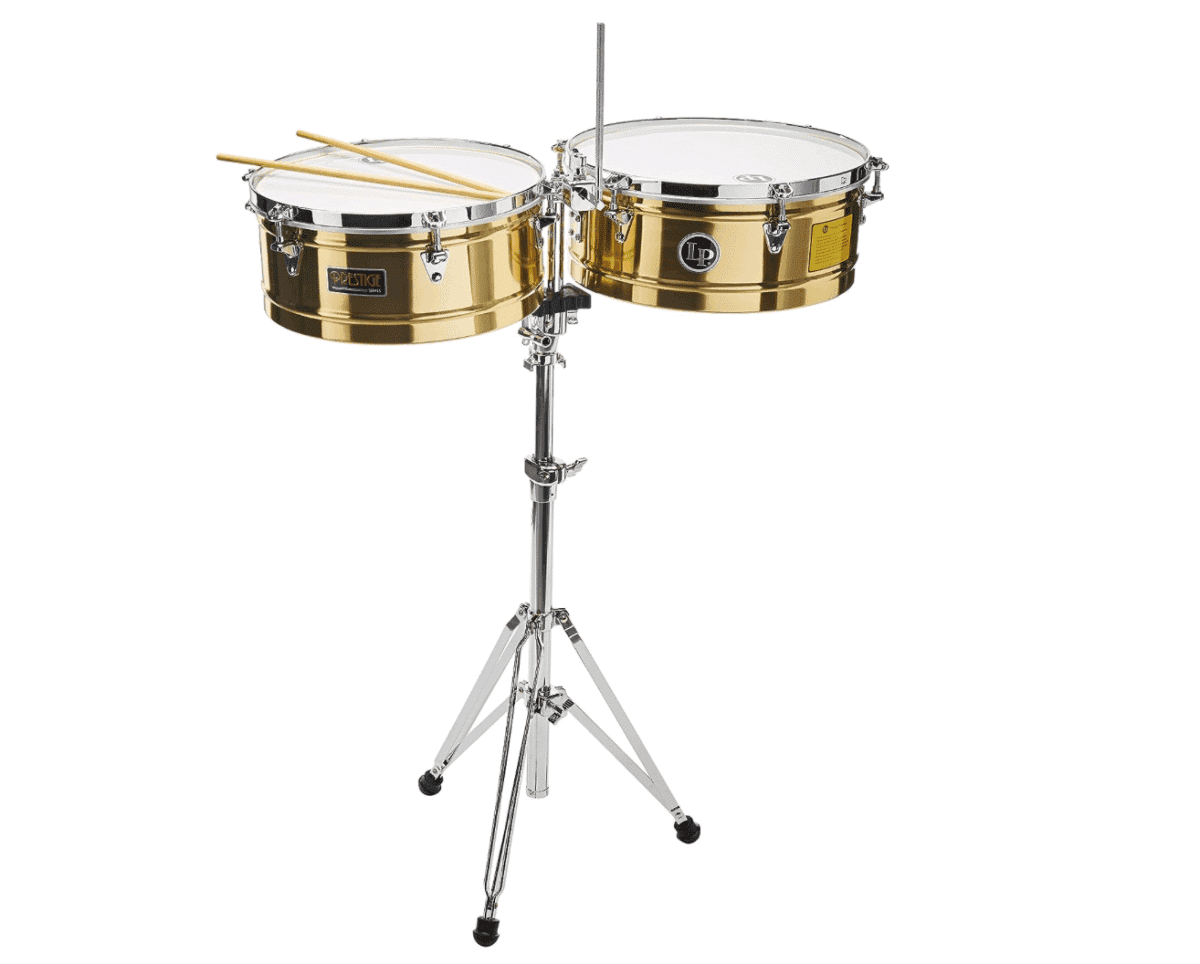 LP Timbales Prestige Brass 14 Y 15 Pulgadas