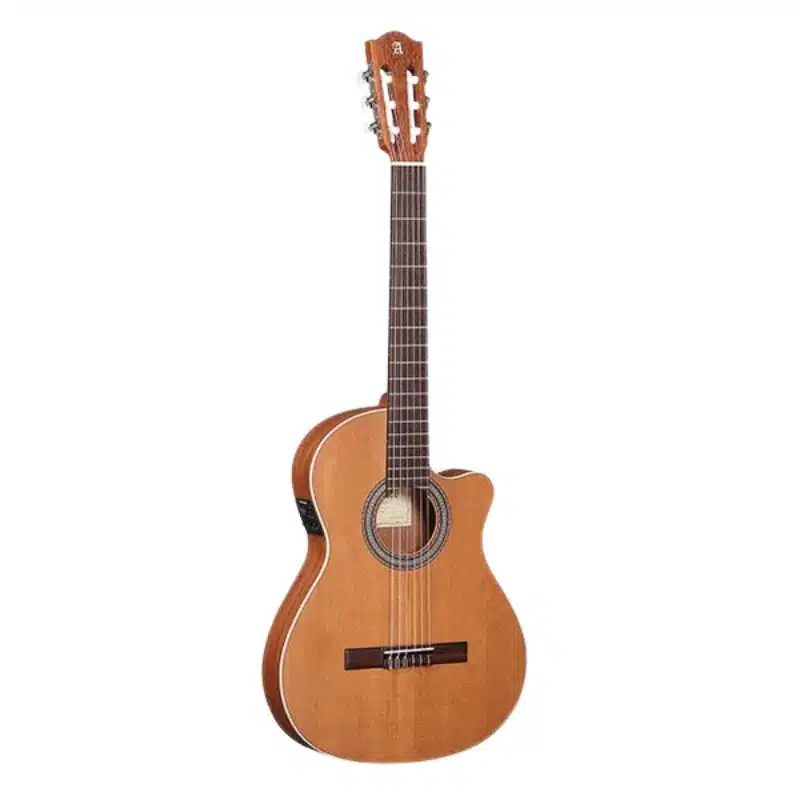 Alhambra® Z-Nature CW EZ Guitarra Clásica Estudio Cutaway Fishman con Funda | Natural