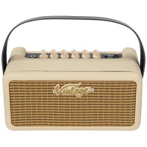 Vintage Amplificador de Guitarra Retro de 15 W con DSP - Vintage Blanco