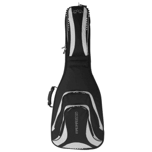 MADAROZZO® G0060 Funda Guitarra Eléctrica Les Paul® MADElite™ Acolchado 30mm | Black/Grey