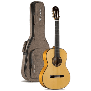 Alhambra® 7Fc Guitarra Flamenca Conservatorio con Golpeador Funda