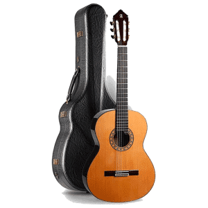 Alhambra® 10 Premier Guitarra Clásica Concierto Natural con Case