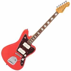 Vintage Guitarra Eléctrica REVO Series 'Surfmaster 90' ~ Rojo Firenza