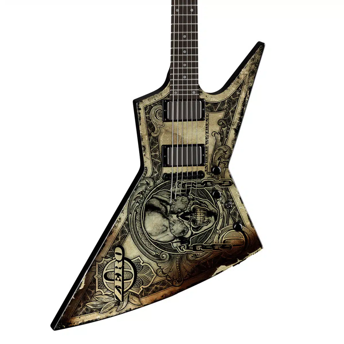 DEAN GUITARS ZERO “IN DETH WE TRUST” Guitarra Eléctrica Dave Mustaine Signature - Imagen 2