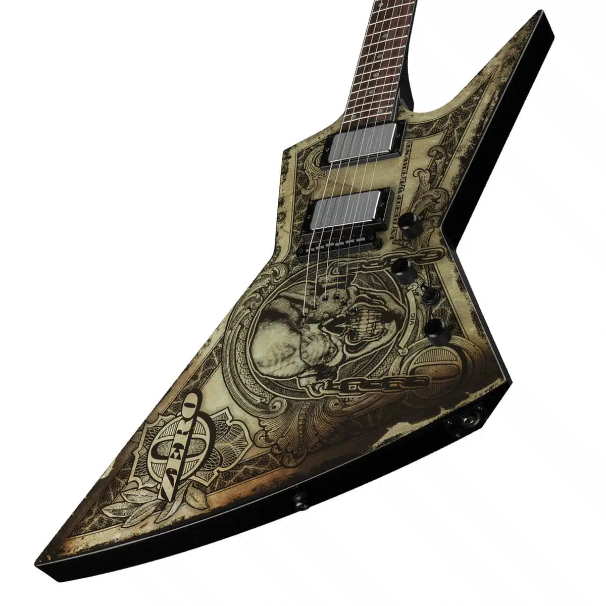 DEAN GUITARS ZERO “IN DETH WE TRUST” Guitarra Eléctrica Dave Mustaine Signature - Imagen 3