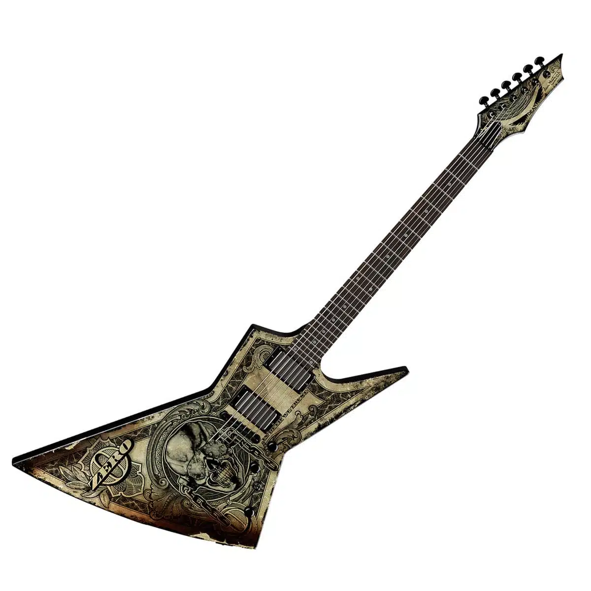 DEAN GUITARS ZERO “IN DETH WE TRUST” Guitarra Eléctrica Dave Mustaine Signature
